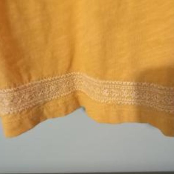 Boho Mustard color top - Picture 4 of 6